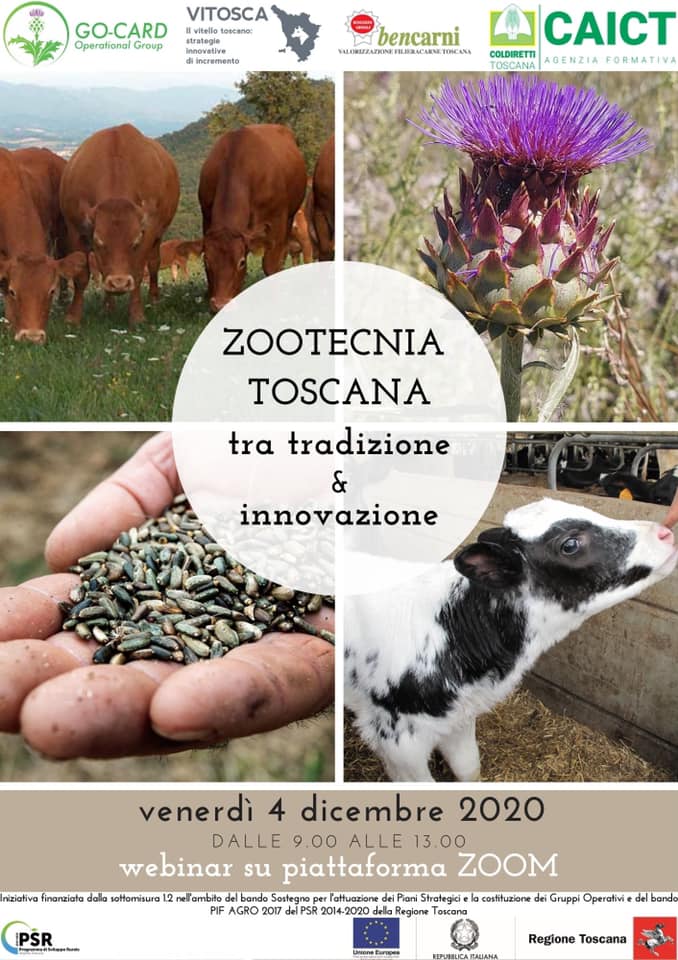 Webinar su “Zootecnia toscana. Tra tradizione e innovazione”